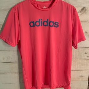 NWOT Adidas Dri-Fit Pink T-Shirt Size Medium